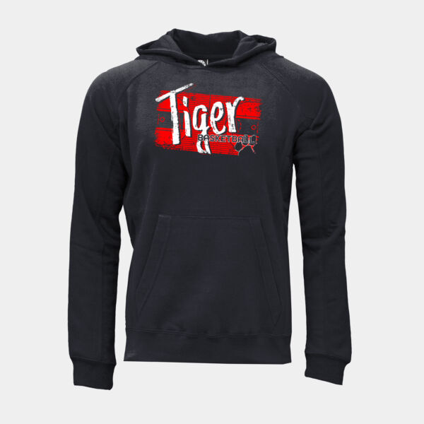 Tiger Court Red - Men's Hoodie Thumbnail